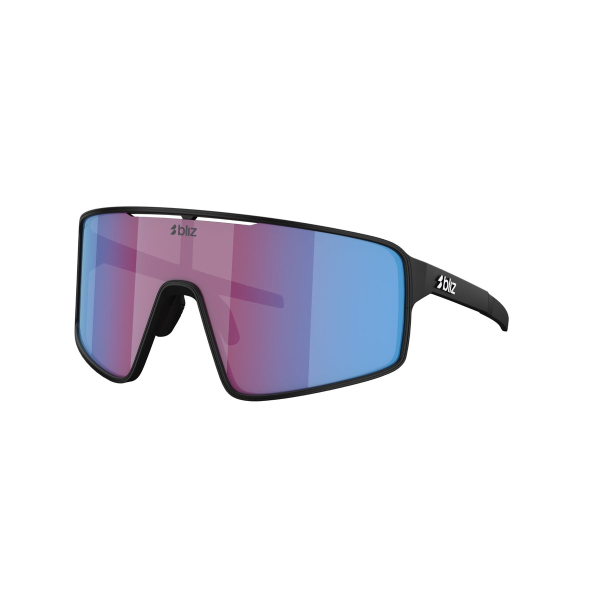 Bliz P001 - Matt Black Rose/violet