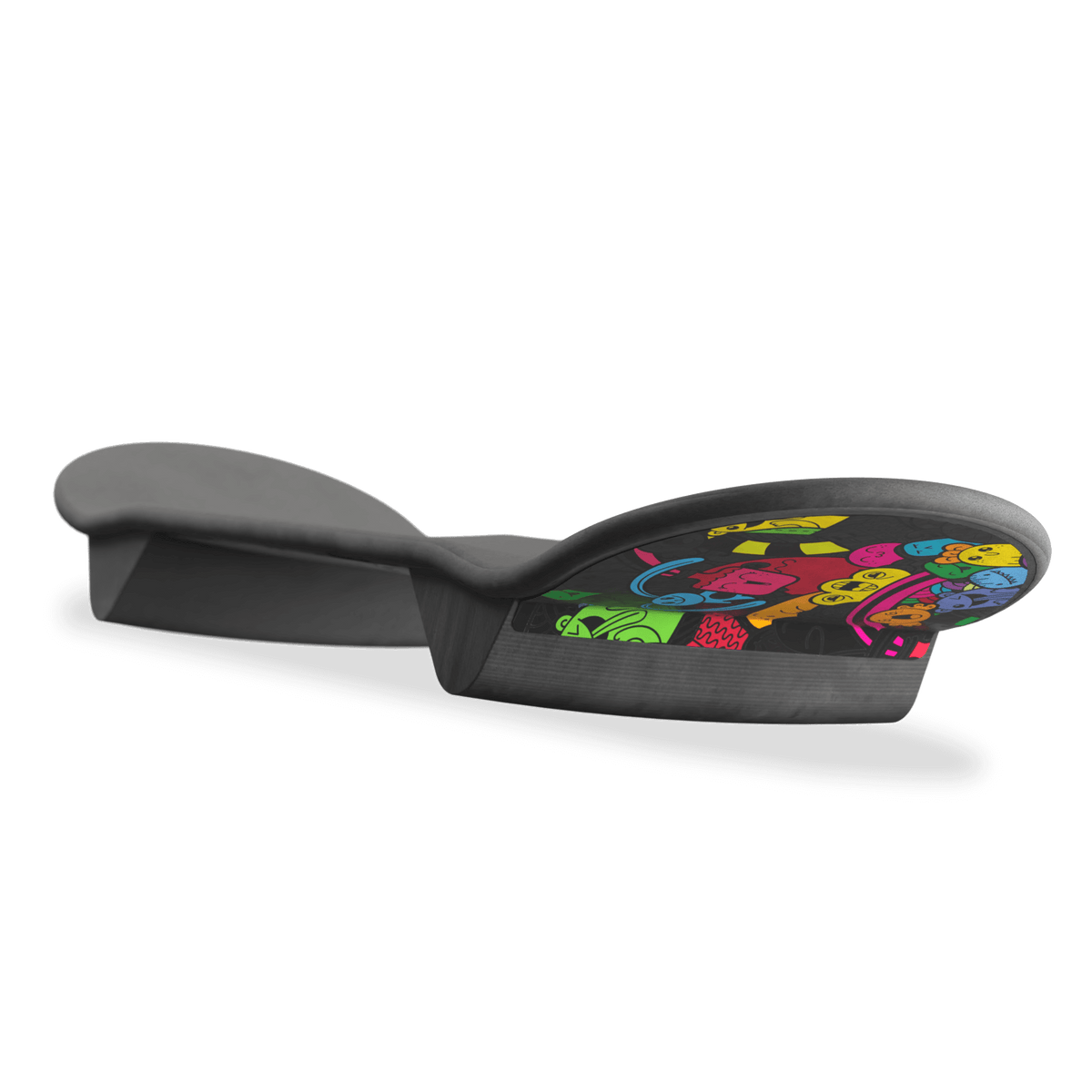 ACON trampoline skateboard from the side