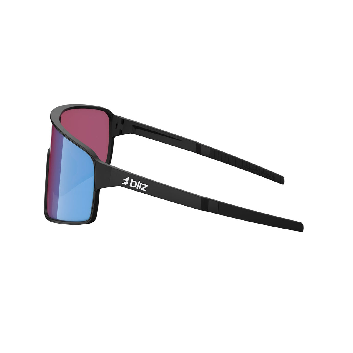 Bliz P001 - Matt Black Rose/violet