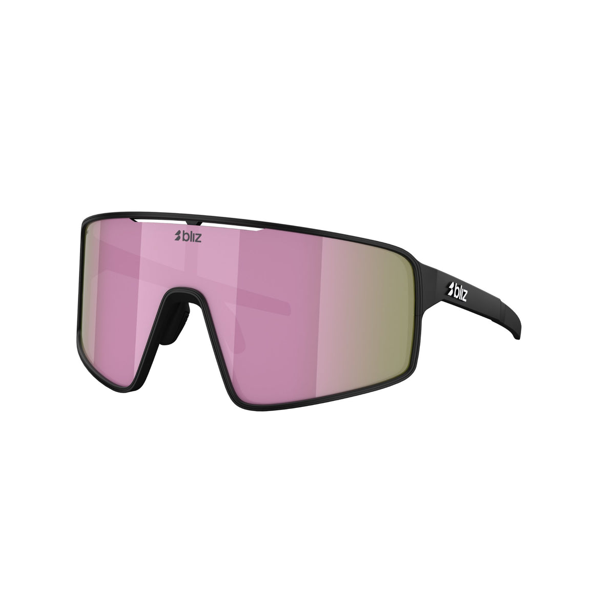 Bliz P001 - Matt Black Brown/pink