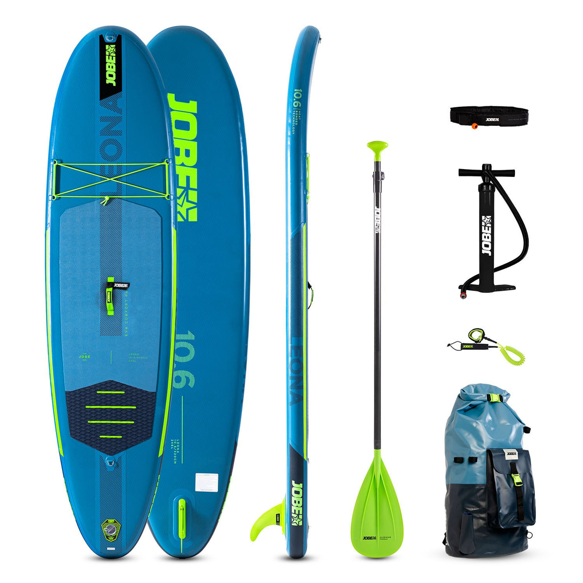 JOBE LEONA 10.6 INFLATABLE PADDLE BOARD PACKAGE